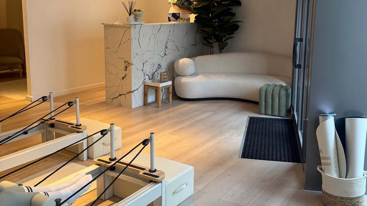 Empfangsbereich von Pilates Place